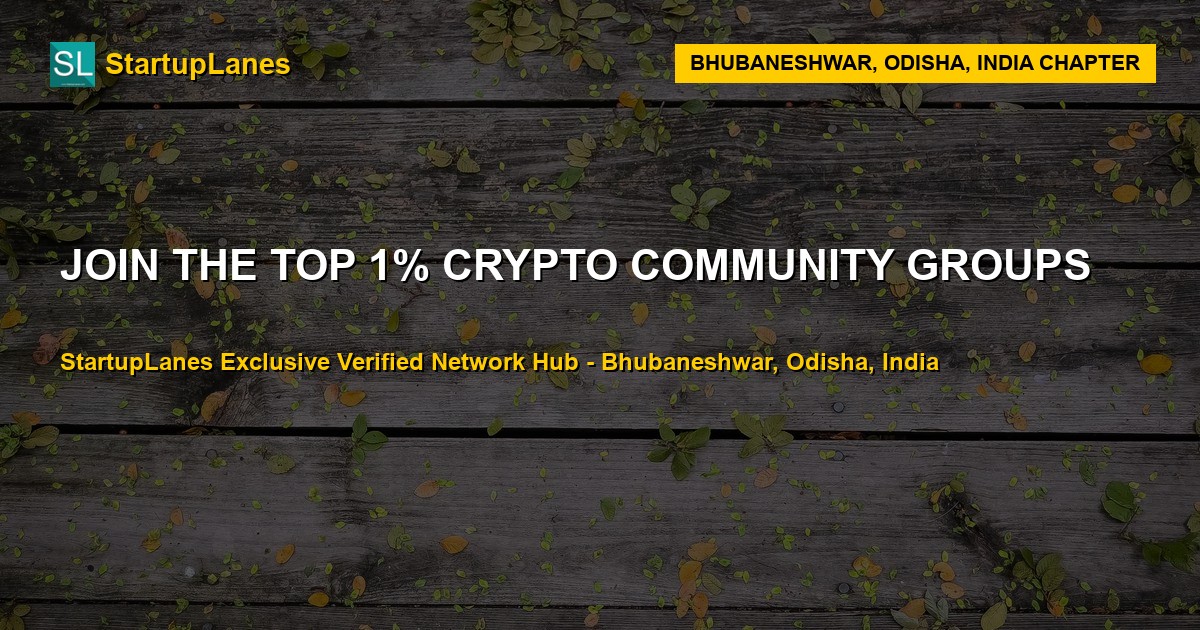 Crypto WhatsApp Groups in Bhubaneshwar