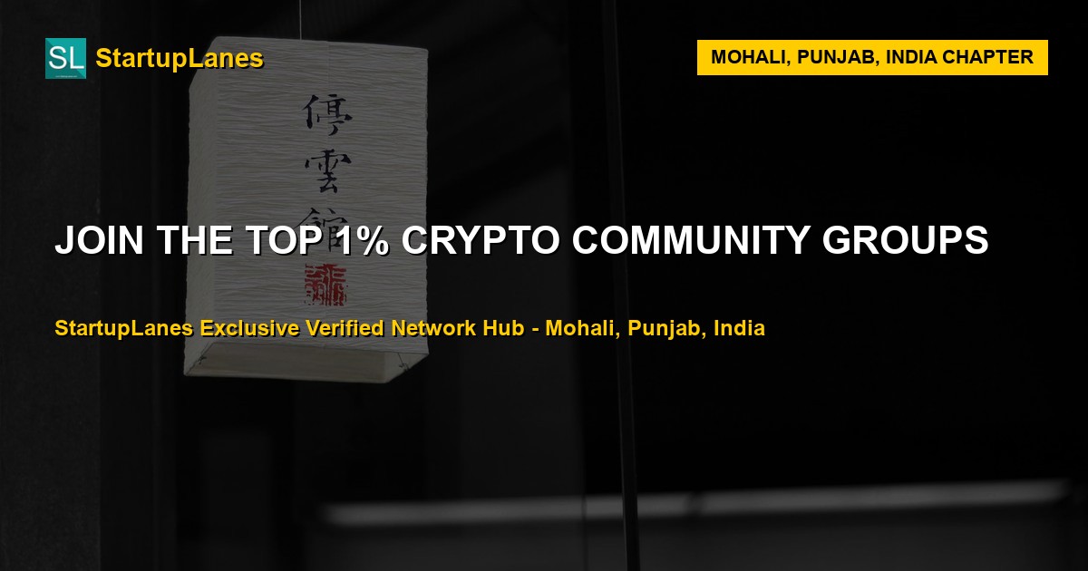 Crypto WhatsApp Groups in Mohali
