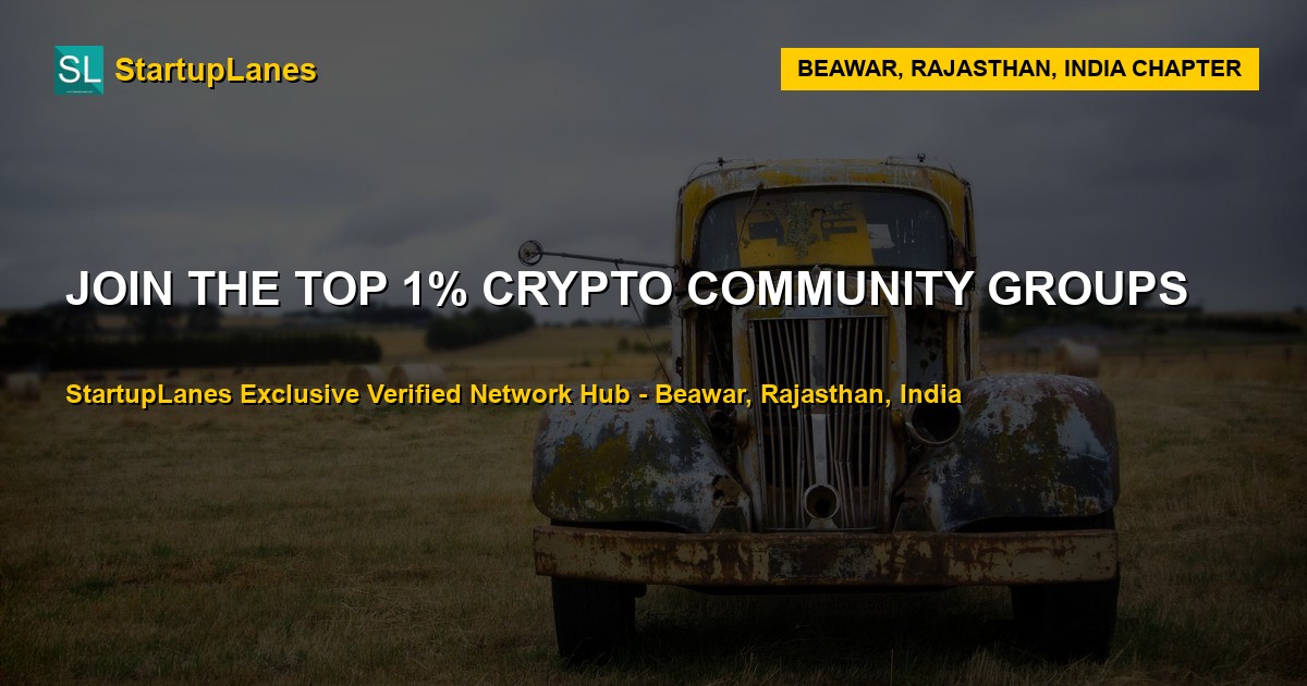 Crypto WhatsApp Groups in Beawar