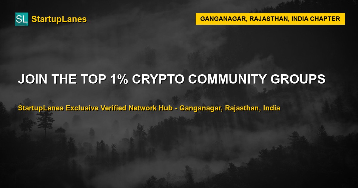 Crypto WhatsApp Groups in Ganganagar