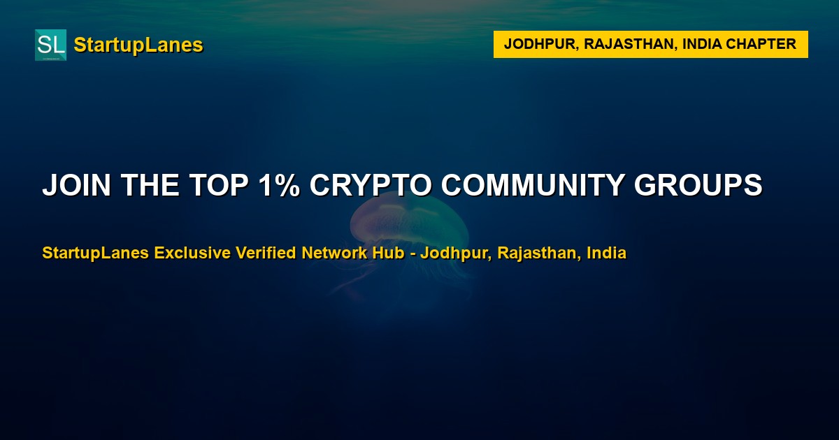 Crypto WhatsApp Groups in Jodhpur