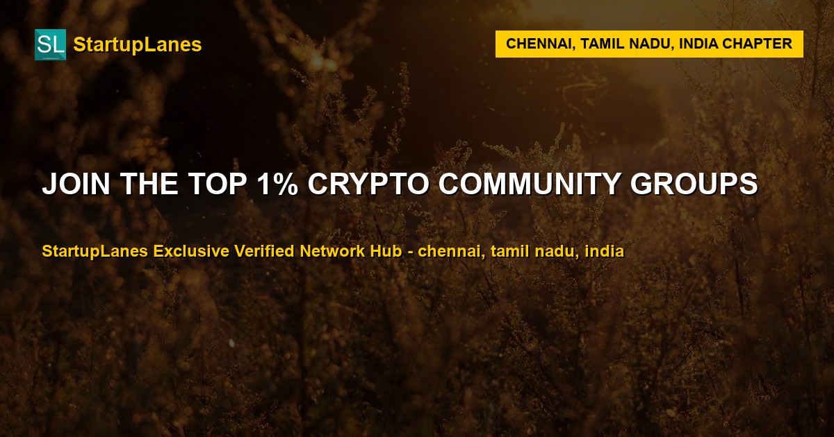Crypto WhatsApp Groups in Chennai
