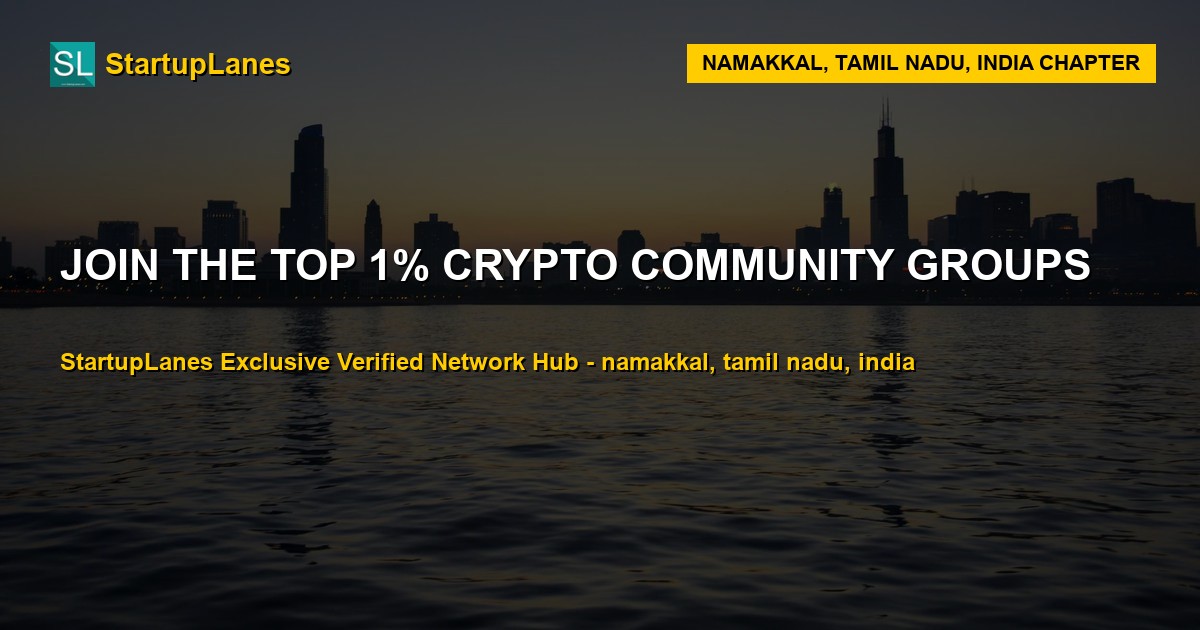 Crypto WhatsApp Groups in Namakkal