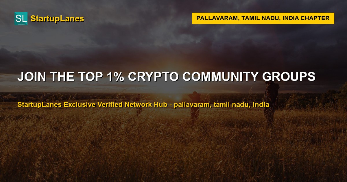 Crypto WhatsApp Groups in Pallavaram