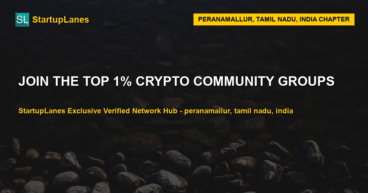 Crypto WhatsApp Groups in Peranamallur