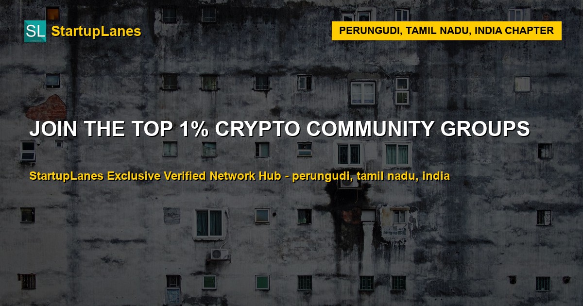 Crypto WhatsApp Groups in Perungudi