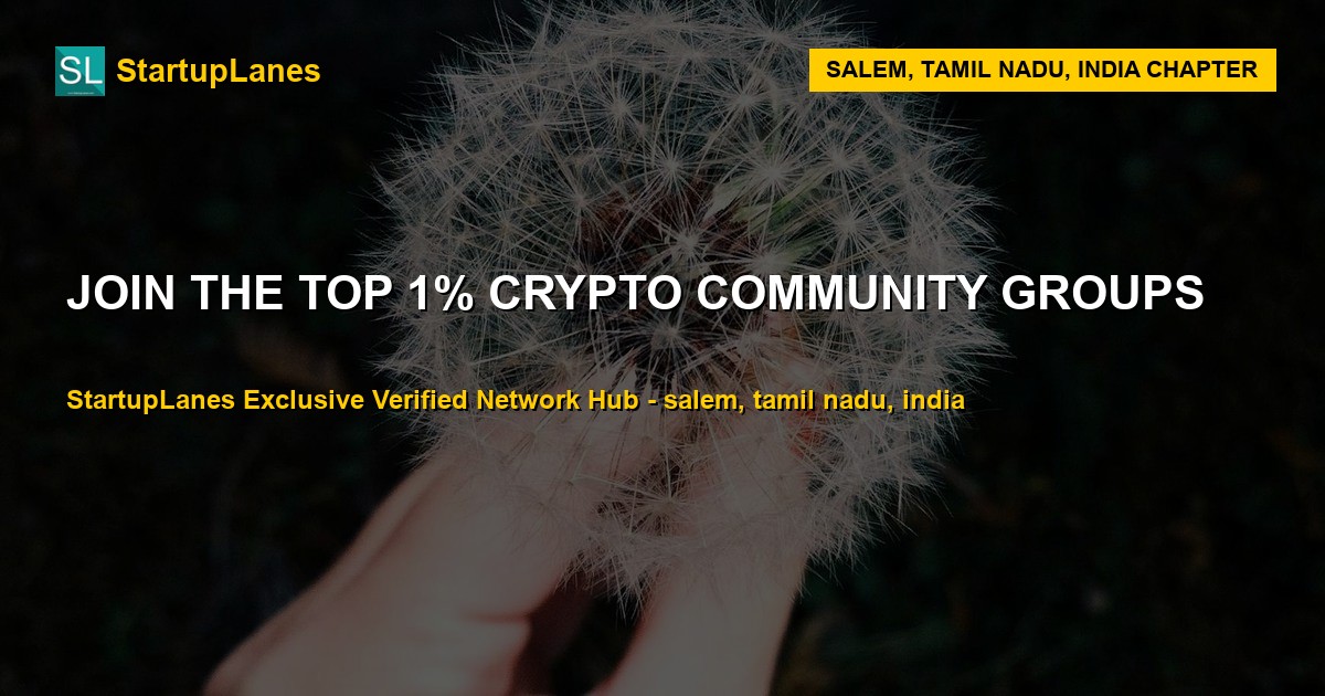 Crypto WhatsApp Groups in Salem