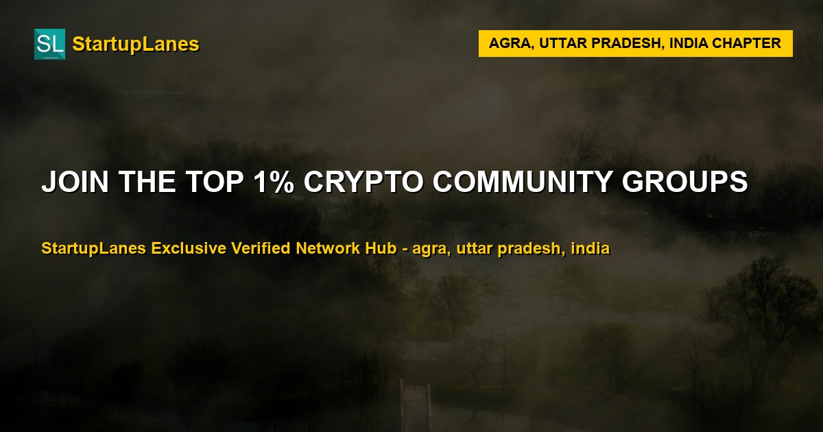 Crypto WhatsApp Groups in Agra