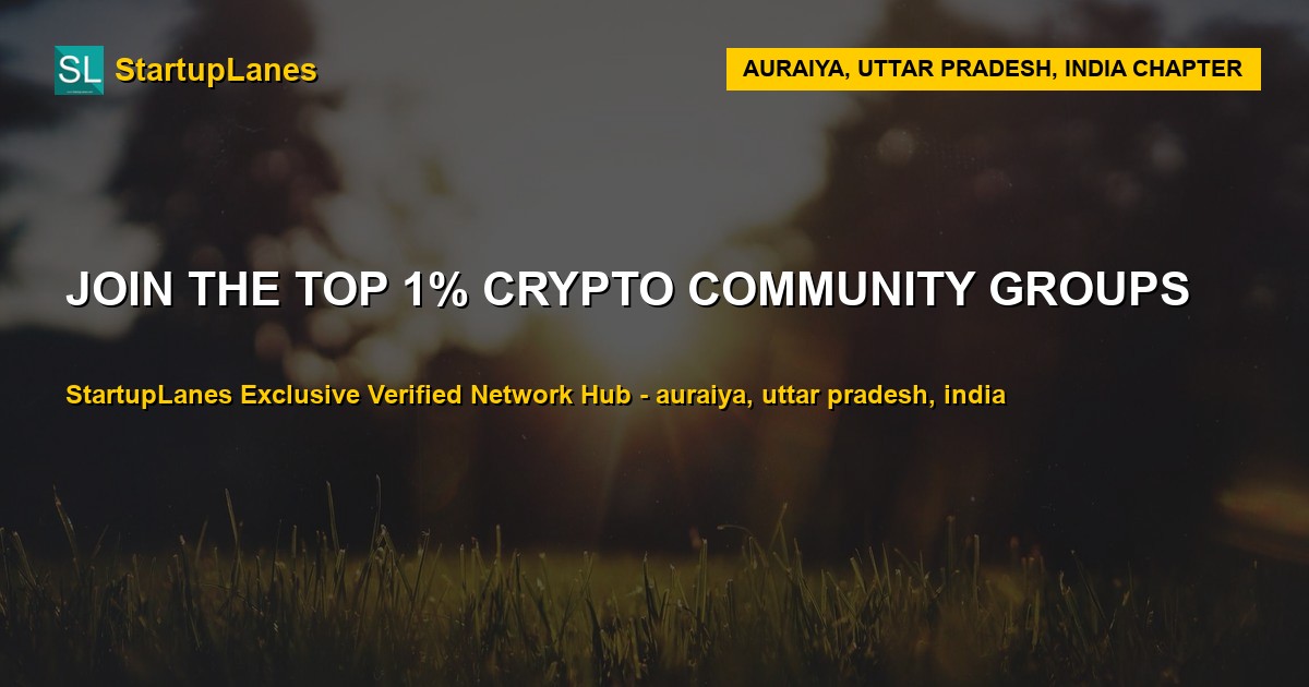Crypto WhatsApp Groups in Auraiya