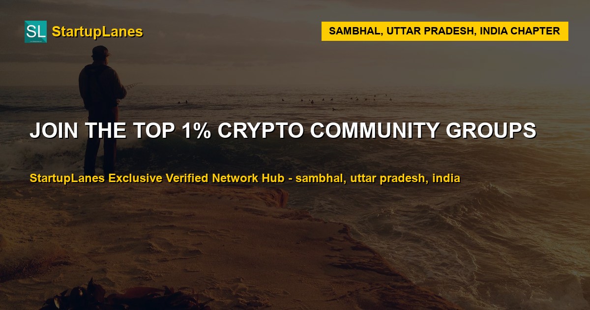 Crypto WhatsApp Groups in Sambhal