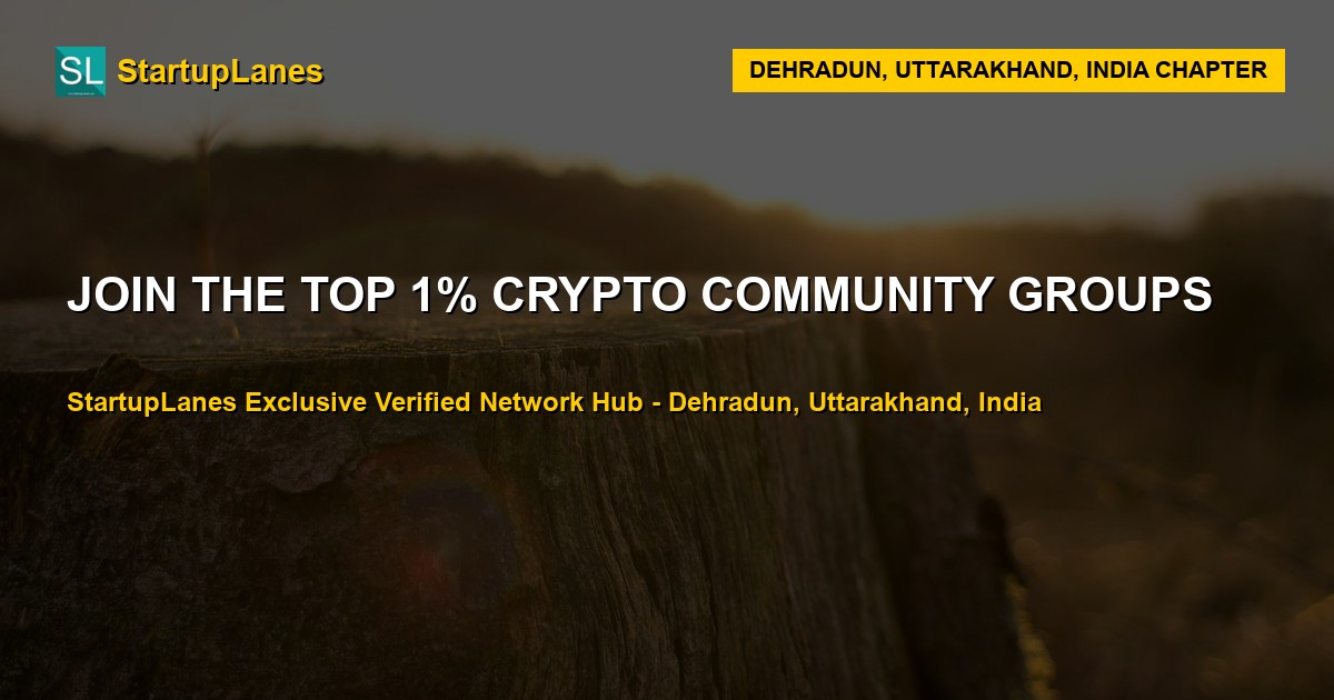 Crypto WhatsApp Groups in Dehradun