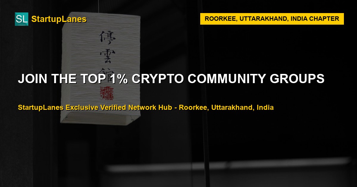 Crypto WhatsApp Groups in Roorkee