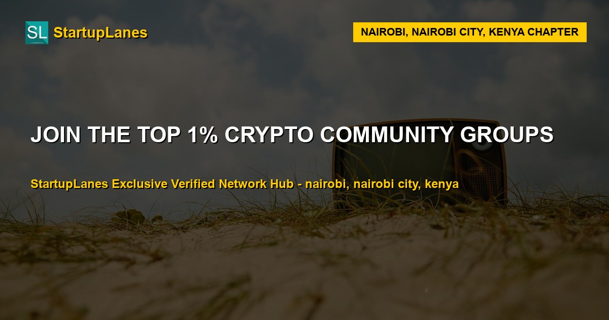 Crypto WhatsApp Groups in Nairobi