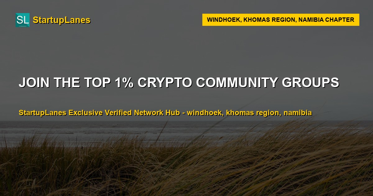 Crypto WhatsApp Groups in Windhoek