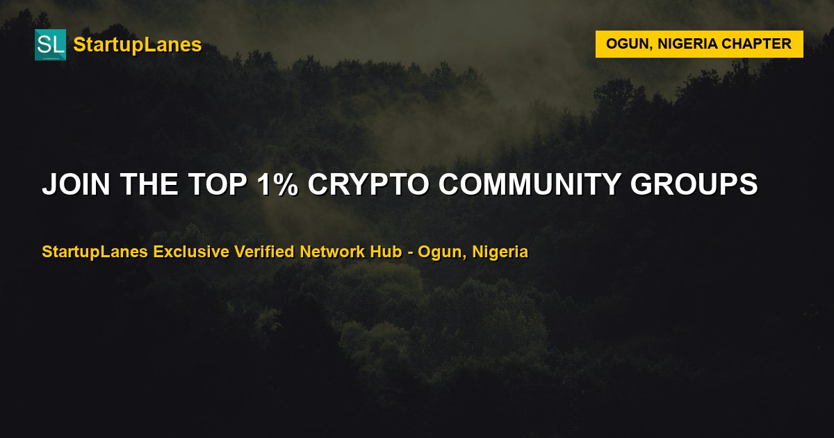 Crypto WhatsApp Groups in Ogun