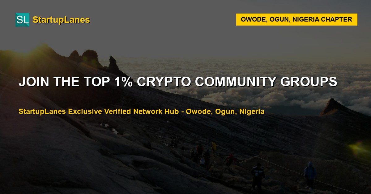 Crypto WhatsApp Groups in Owode