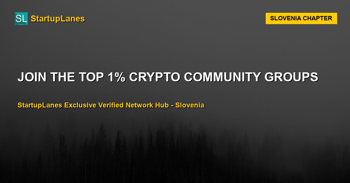 Crypto WhatsApp Groups in Slovenia