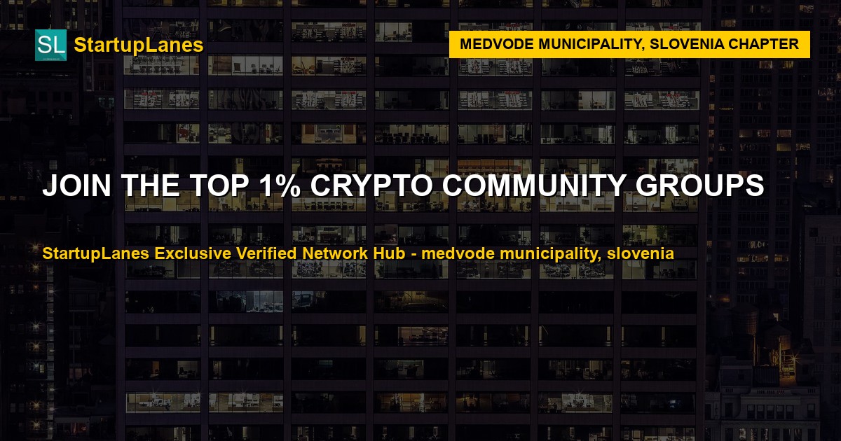 Crypto WhatsApp Groups in Medvode Municipality