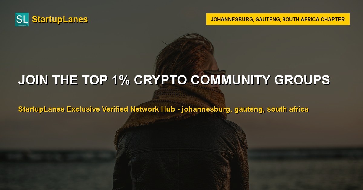 Crypto WhatsApp Groups in Johannesburg