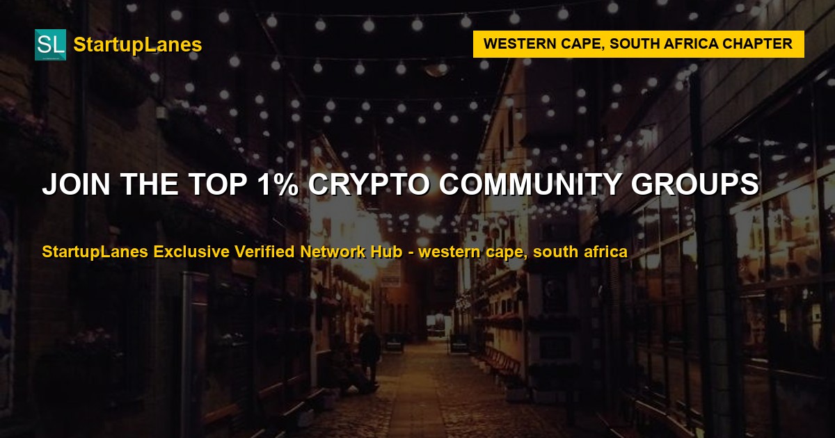 Crypto WhatsApp Groups in Western Cape
