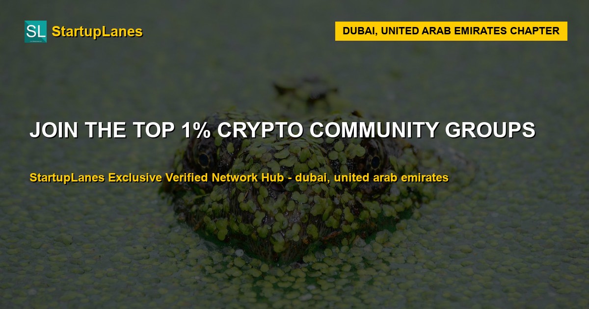 Crypto WhatsApp Groups in Dubai