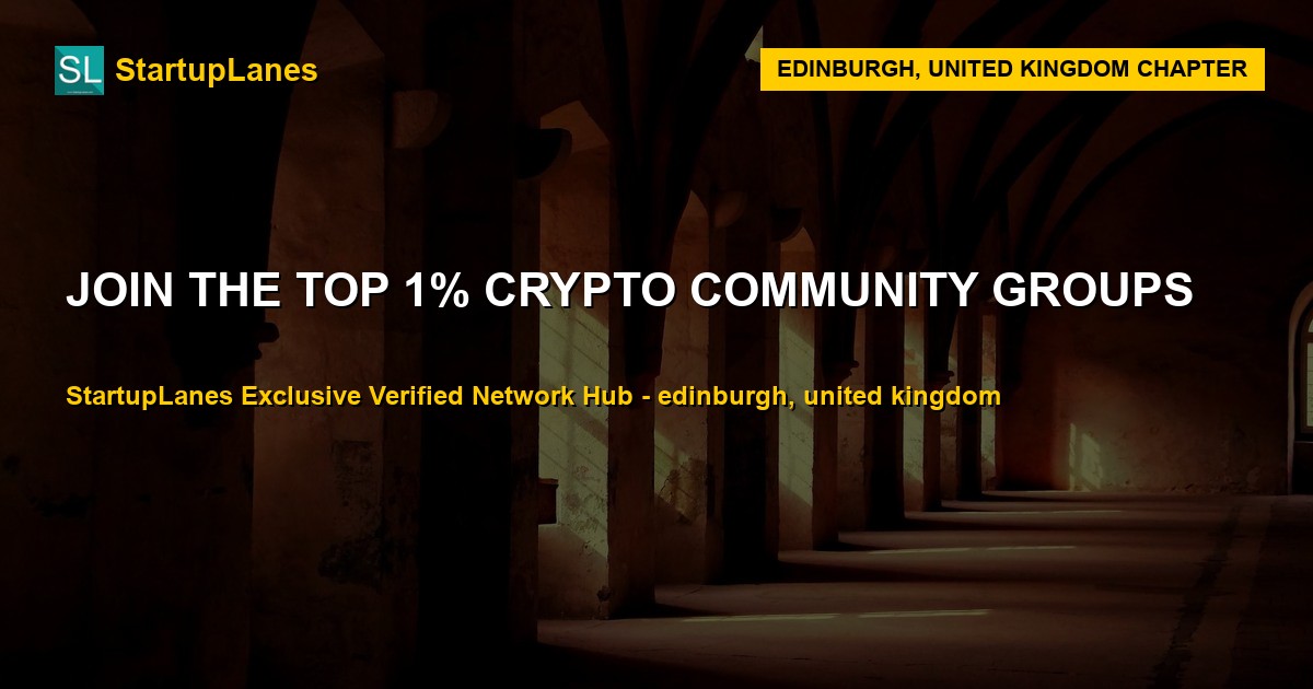Crypto WhatsApp Groups in Edinburgh