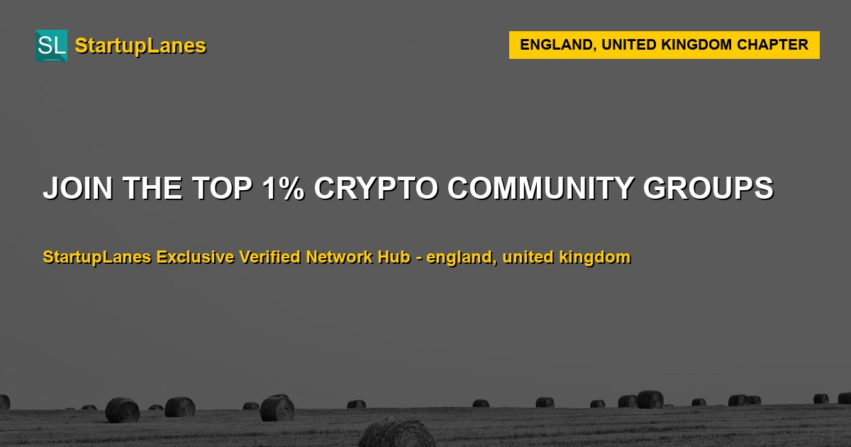 Crypto WhatsApp Groups in England