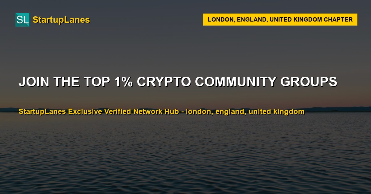 Crypto WhatsApp Groups in London