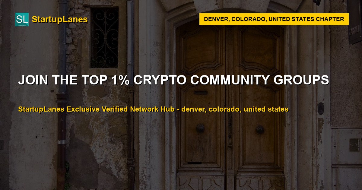 Crypto WhatsApp Groups in Denver