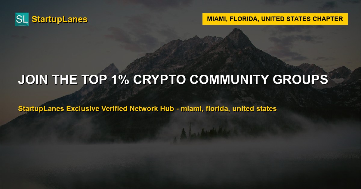 Crypto WhatsApp Groups in Miami