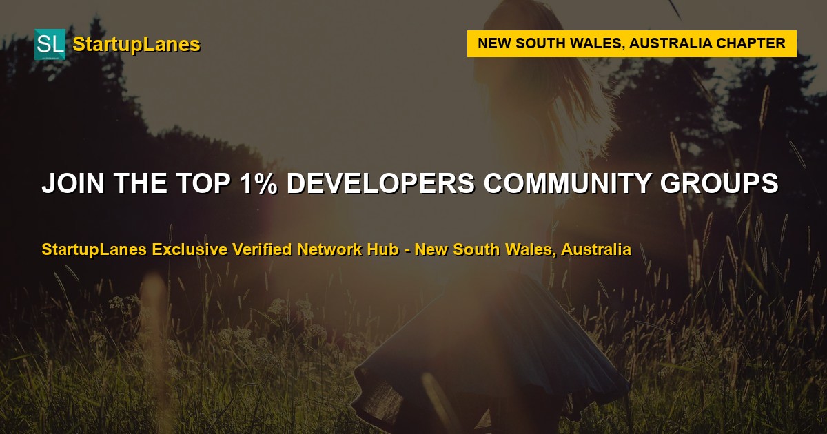 Developers WhatsApp Groups in New South Wales