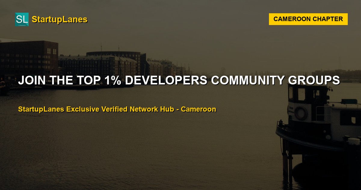 Developers WhatsApp Groups in Cameroon