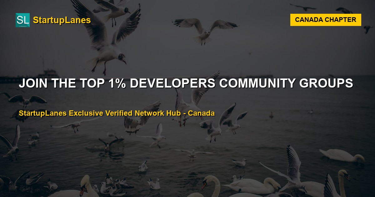 Developers WhatsApp Groups in Canada