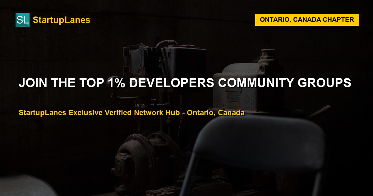 Developers WhatsApp Groups in Ontario