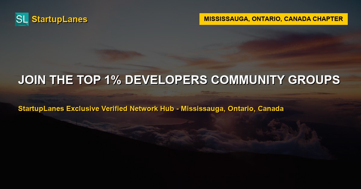 Developers WhatsApp Groups in Mississauga