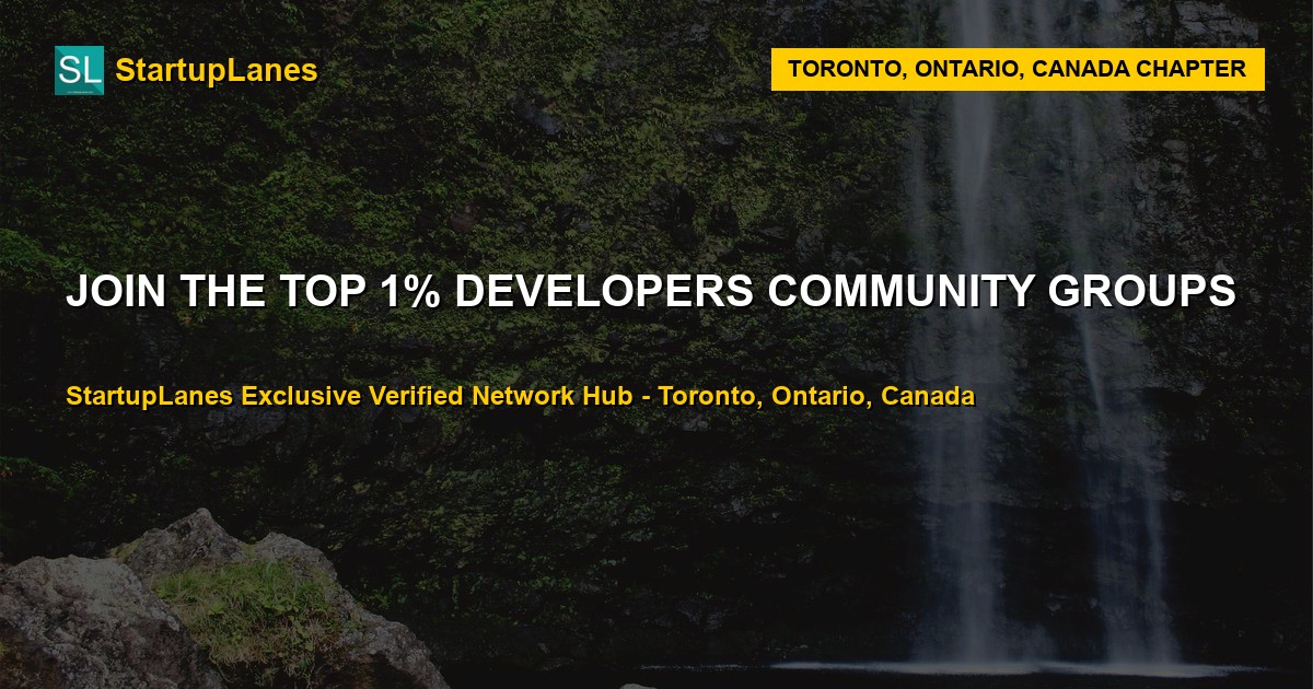 Developers WhatsApp Groups in Toronto
