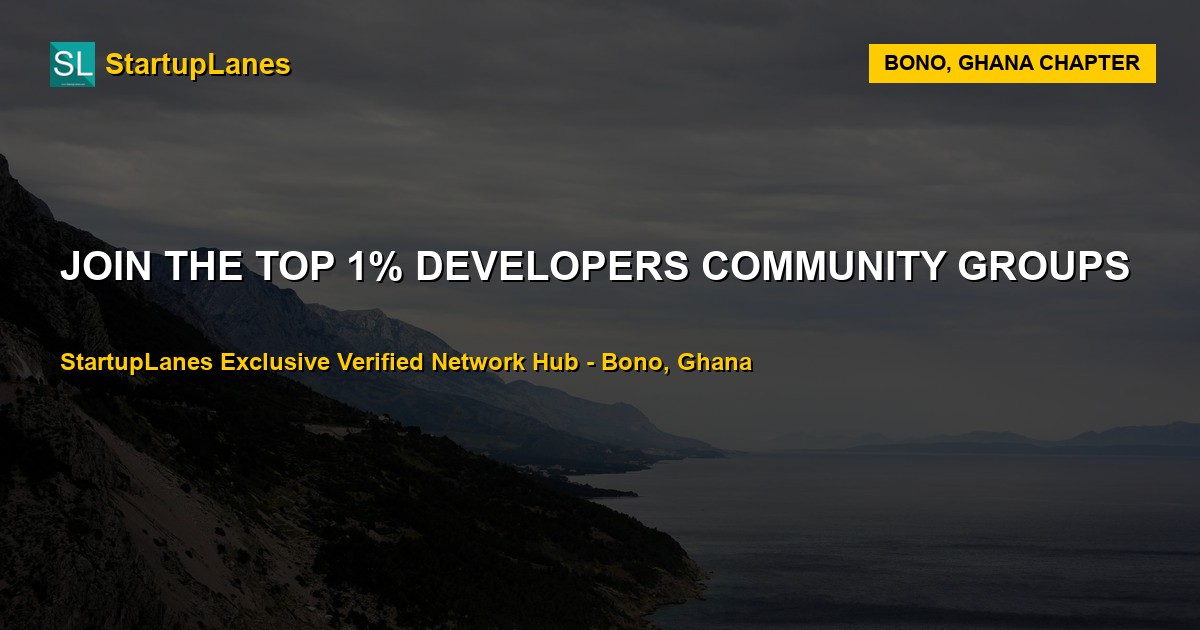 Developers WhatsApp Groups in Bono