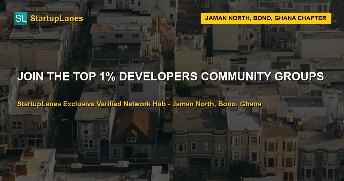 Developers WhatsApp Groups in Jaman North