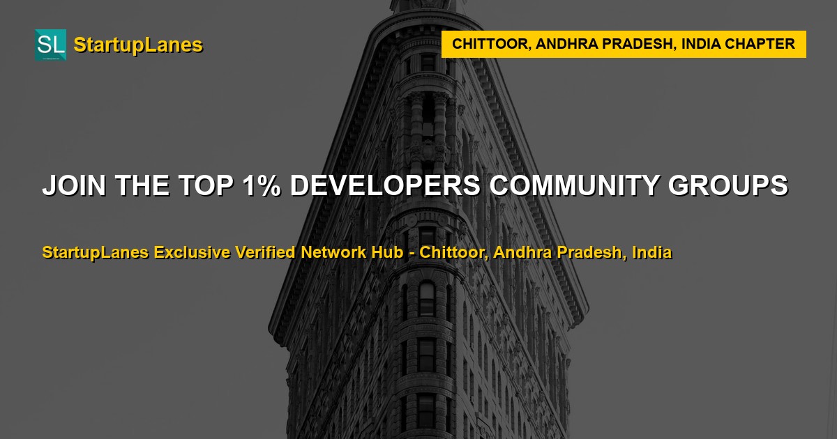 Developers WhatsApp Groups in Chittoor