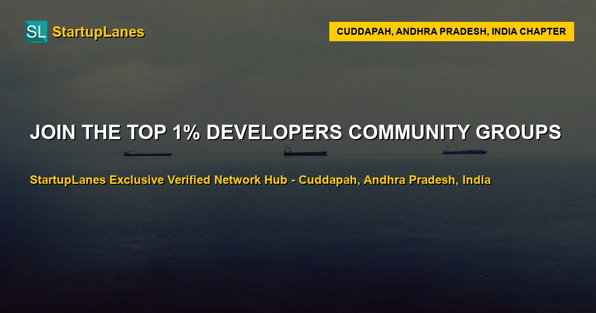 Developers WhatsApp Groups in Cuddapah