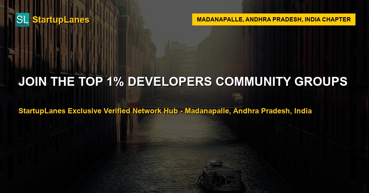 Developers WhatsApp Groups in Madanapalle