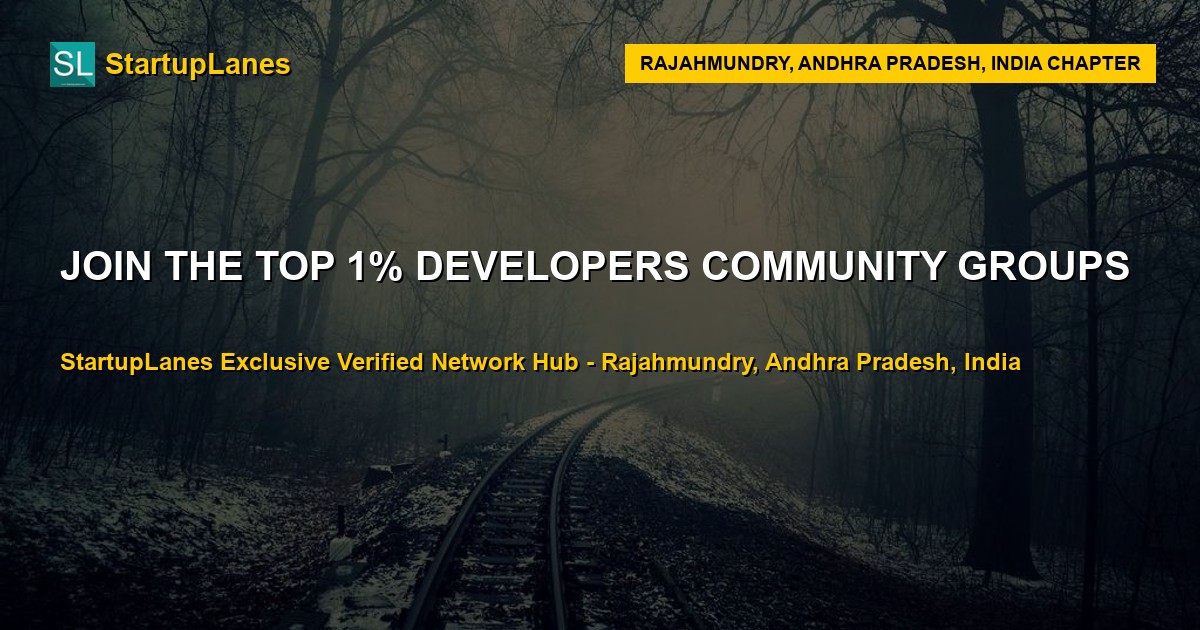 Developers WhatsApp Groups in Rajahmundry