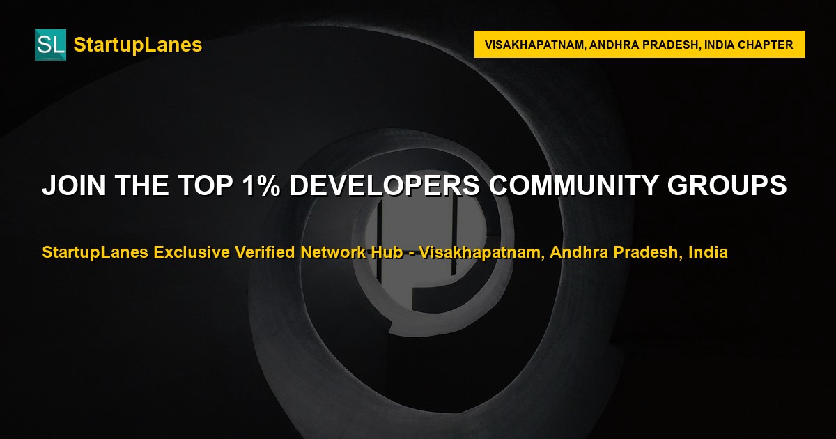 Developers WhatsApp Groups in Visakhapatnam