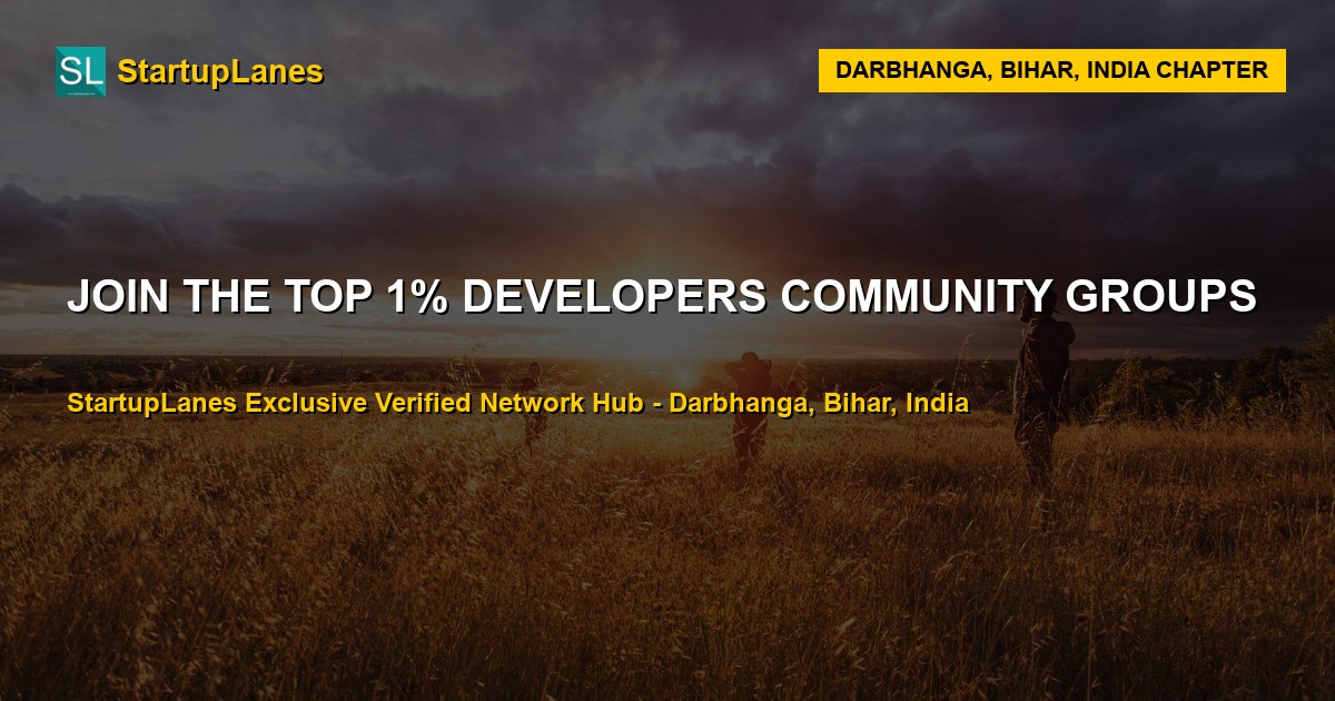 Developers WhatsApp Groups in Darbhanga