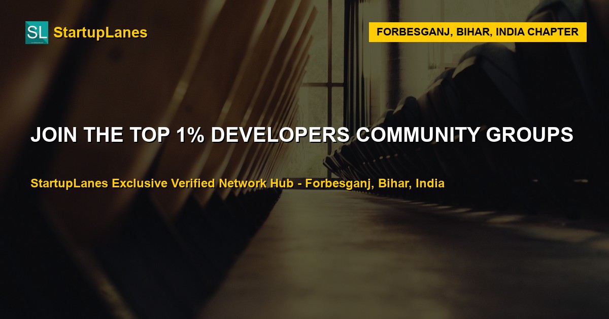 Developers WhatsApp Groups in Forbesganj