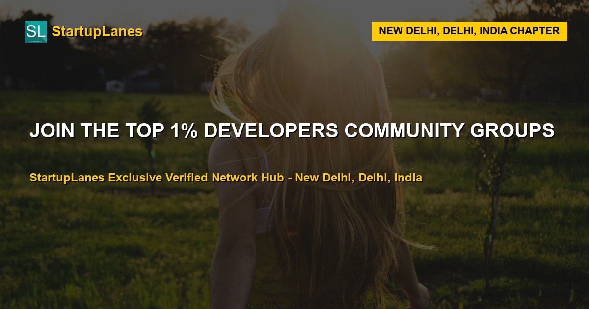 Developers WhatsApp Groups in New Delhi
