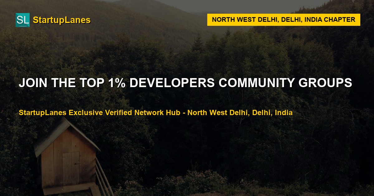 Developers WhatsApp Groups in North West Delhi