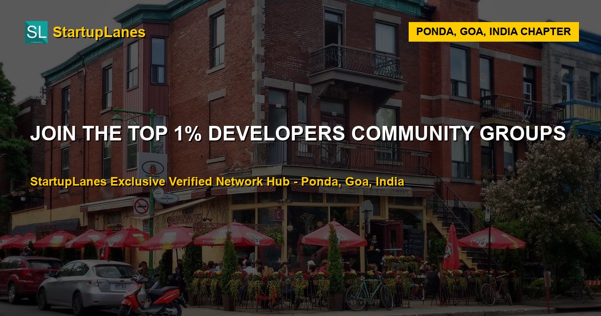 Developers WhatsApp Groups in Ponda