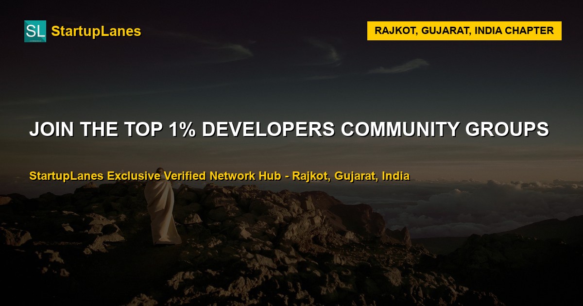 Developers WhatsApp Groups in Rajkot