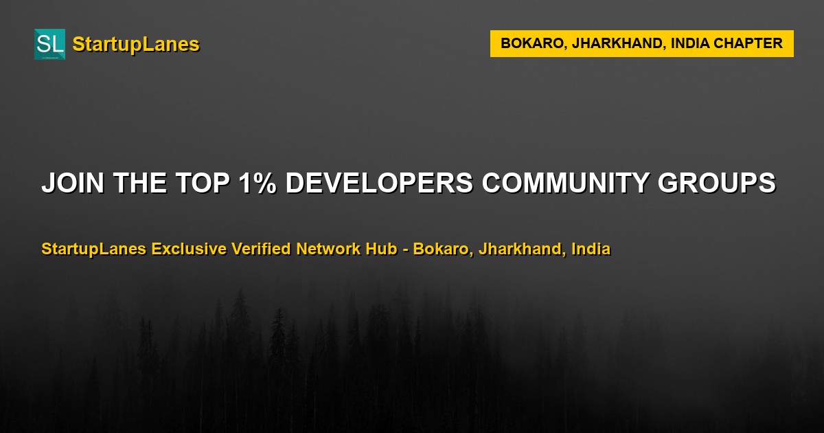 Developers WhatsApp Groups in Bokaro